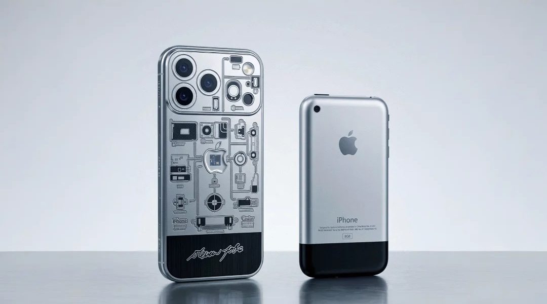 Caviar lansează un iPhone scump, cu piese din 2007: Ediție aniversară