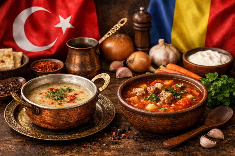 Recent, a apărut o observație interesantă privind diferența de sens pentru cuvântul „ciorbă” în limba turcă față de cea română, dezvăluită printr-un articol vizual