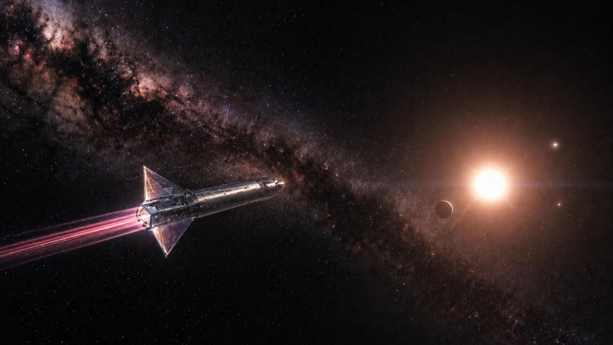 Noua tehnologie laser ar putea duce oamenii la Alpha Centauri în 20 de ani