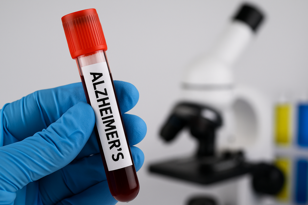 Un test de sânge simplu ar putea oferi, în viitorul apropiat, posibilitatea de a identifica riscul de demență cu decenii înainte de apariția simptomelor