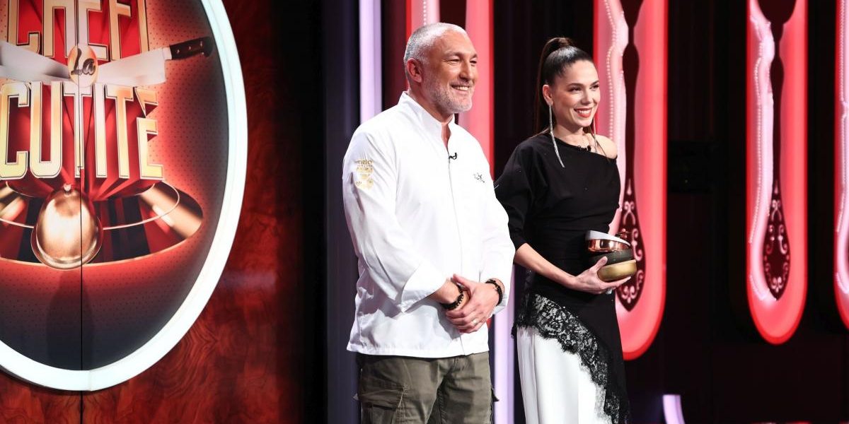 Chef Ștefan Popescu a câștigat ieri amuleta, după o jurizare făcută de Chef Florin Ivan, într-o ediție Chefi la cuțite care s-a impus ca lider detașat de audiență