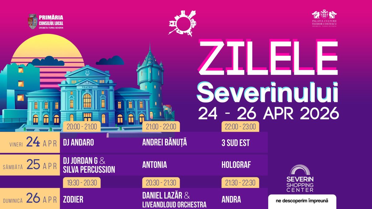 Severin Shopping Center celebrează Zilele Severinului cu distracție și educație pentru toți