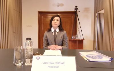 Cristina Chiriac, despre avizul negativ al CSM pentru propunerea sa de procuror general Cristina Chiriac, candidată pentru funcția de procuror general, a defilat marți în fața jurnaliștilor pentru a comenta avizul negativ emis de Secția pentru procurori a Consiliului Superior al Magistraturii