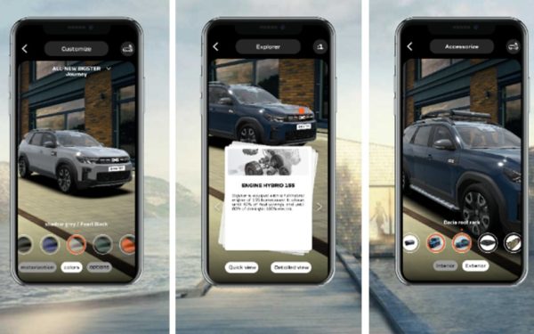 Dacia lansează aplicația care-ți configurează mașina visată pe iOS și Android