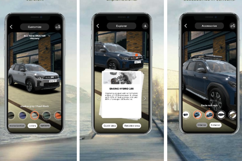 Dacia lansează aplicația care-ți configurează mașina visată pe iOS și Android