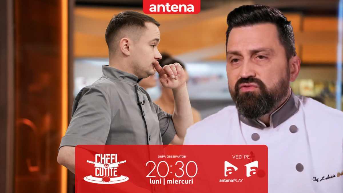 Petrică, cuțitul de AUR, în dificultate la "Chefi la cuțite": Tensiune maximă în echipa gri