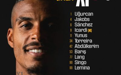 Galatasaray anunță lotul pentru meciul cu Trabzonspor