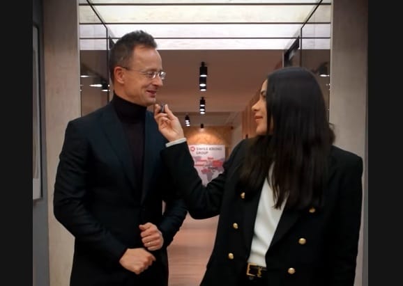 Gáspár Evelin J. D. Vance mellett is gyakorolhatta az angolt