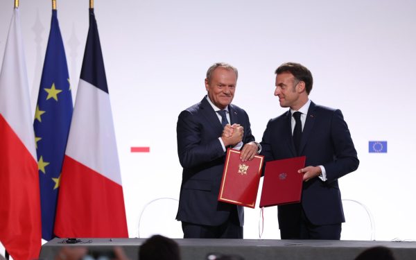 Macron și Tusk, la Gdansk: Alianță pentru descurajarea nucleară a Europei
