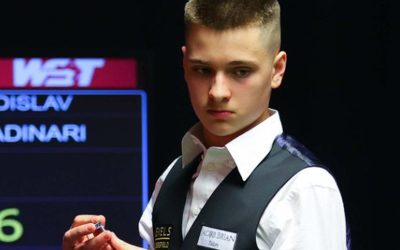 Vladislav Grădinari, tânărul jucător de snooker cu origini moldovenești, a obținut o victorie importantă în calificările pentru Campionatul Mondial din 2026