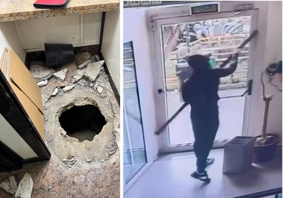 Hoți cu măști și arme de jucărie au jefuit o bancă din București!