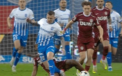 Universitatea Craiova și CFR Cluj egale, oltenii au lovit bara pe Digi Sport 1