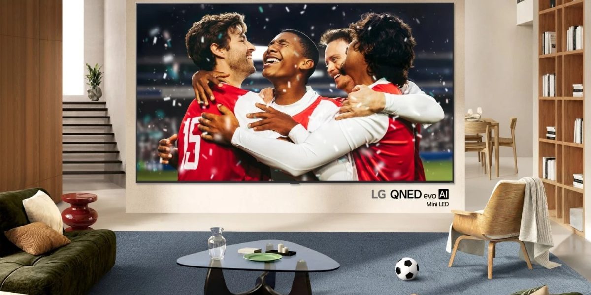 LG aduce în România gama de televizoare miniLED QNED evo 2026, cu ecrane de dimensiuni mari, menite să satisfacă cererea pentru experiențe de tip cinema acasă