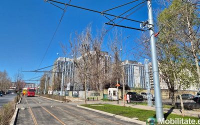Lucrările la linia de tramvai de pe bulevardul Expoziției se apropie de finalizare, termenul estimat pentru deschidere