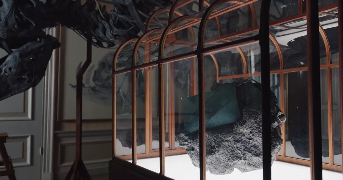 Oamenii de știință și designerii au prezentat joi o geantă de mână realizată din colagen derivat din fosile de Tyrannosaurus rex, o creație unică concepută pentru a demonstra potențialul pielii obținute în laborator