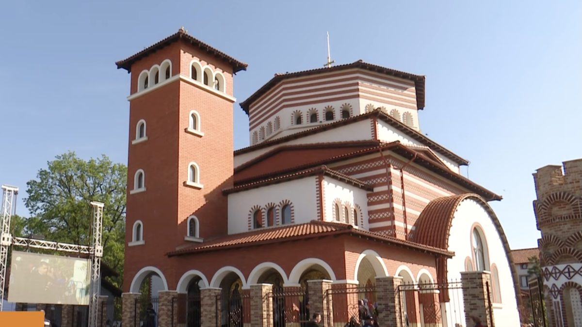 Capul Sfântului Gheorghe, adus din Sfântul Munte la Mănăstirea Pantocrator