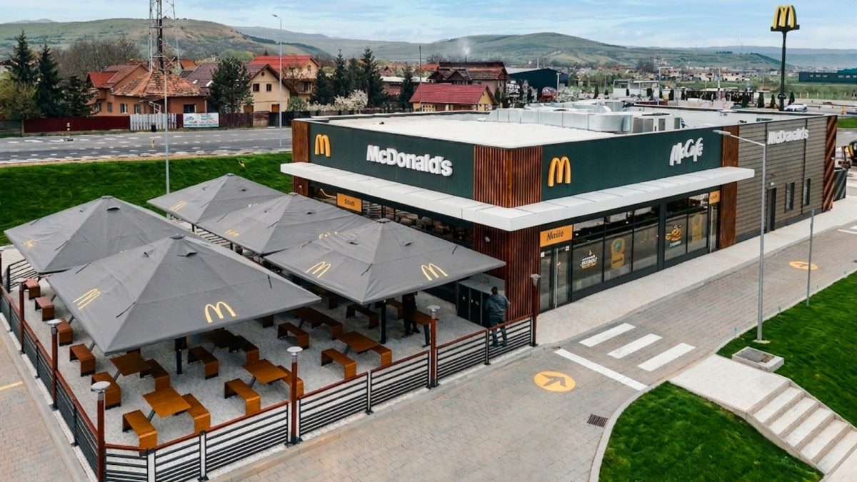 McDonald's bagă 8 milioane de lei într-un Drive-Thru la Florești, Cluj