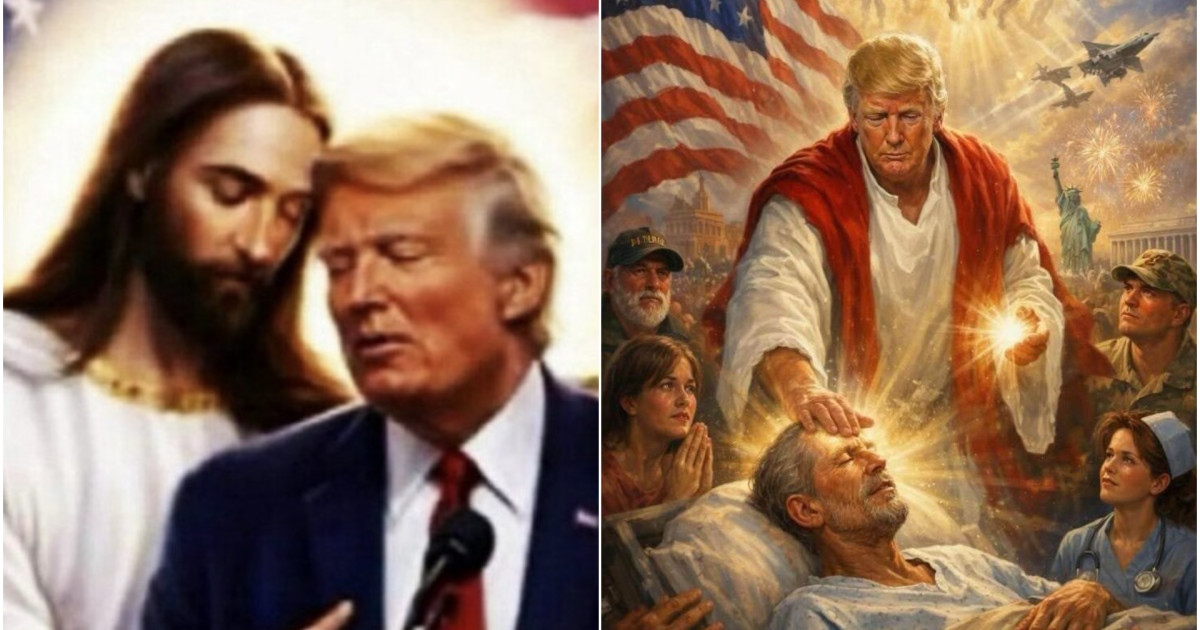 Donald Trump, viziune religioasă cu AI: Noua imagine, noi controverse
