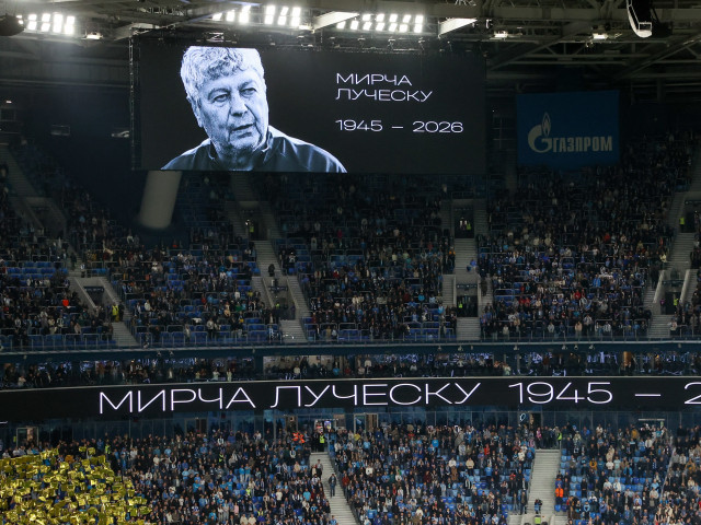 O atmosferă încărcată de emoție a dominat primul meci de fotbal jucat de Zenit Sankt Petersburg după decesul lui Mircea Lucescu, antrenorul român legendar