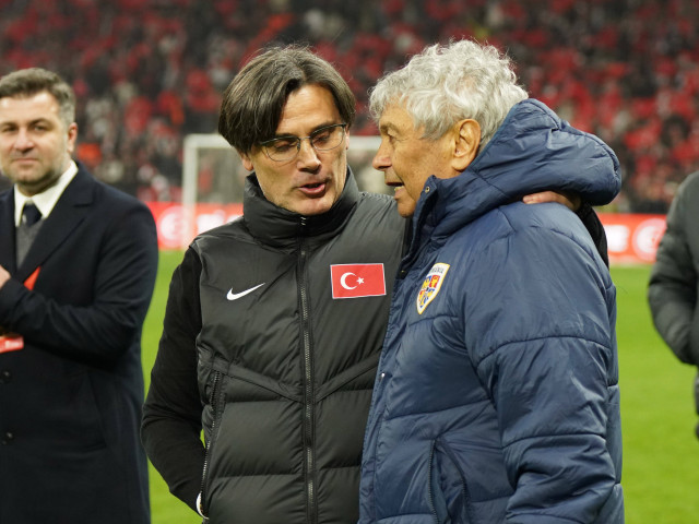 Vincenzo MONTELLA, selecționerul Turciei, a avut cuvinte de laudă la adresa lui Mircea Lucescu, antrenorul echipei Dinamo Kiev, la două săptămâni după ce selecționata turcă a învins România cu scorul de 1-0 într-un meci amical