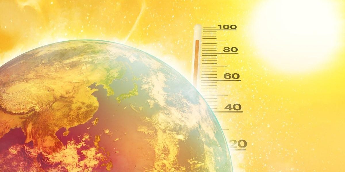 imagine cu planeta afectata de temperaturi record