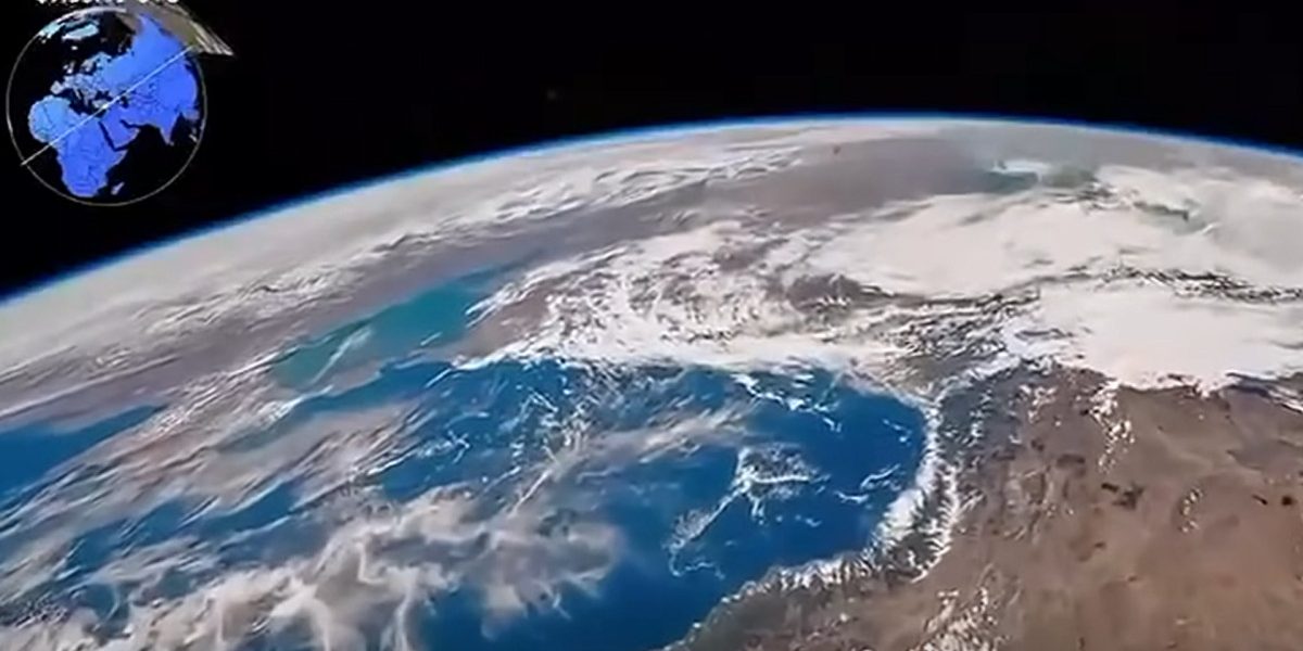 Cum arată Marea Neagră din spațiu: Imagini rare, surprinse de Orion în Artemis II