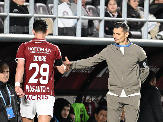 Gâlcă și Dobre, izbucnire la antrenament! Scandalul Rapid - FC Argeș, ecouri