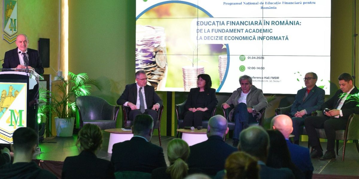 Educația financiară în România capătă o adresare instituțională clară Conferința „Educația financiară în România: de la fundament academic la decizie economică informată”, organizată de Asociația de Studii și Prognoze Economico-Sociale în colaborare cu Universitatea de Științe Agronomice și Medicină Veterinară din București, marchează un pas esențial în abordarea educației financiare naționale