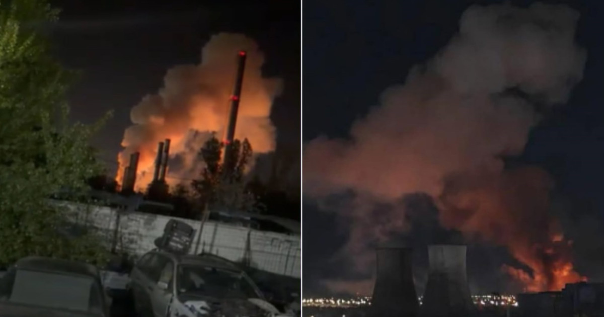 Apă caldă reluată la București după incendiul de la CET Vest