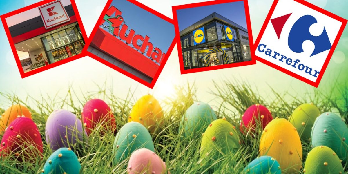 Cumpărături de Paște: Ce supermarket e deschis pe 12 aprilie în România?