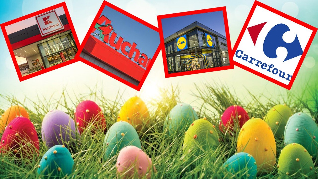Cumpărături de Paște: Ce supermarket e deschis pe 12 aprilie în România?
