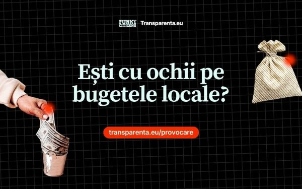 Funky Citizens lansează proiectul „Cu ochii pe bugetele locale 2026”
