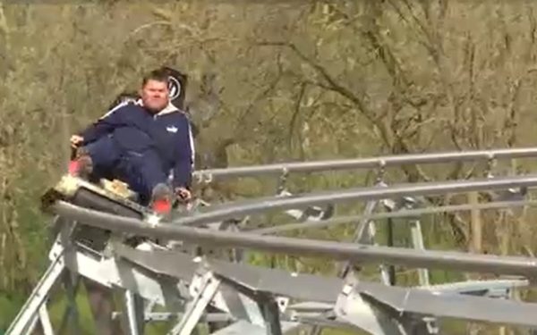 Piste de bob, spectacol la Galați: 15 milioane lei investiți în distracție