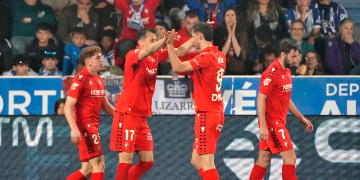 Osasuna pierde două puncte printre aprobări și suspendări