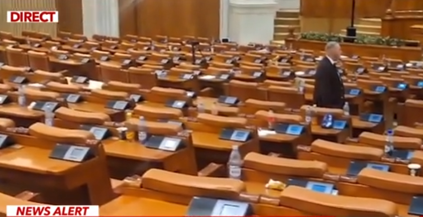 Meniu "anticriză" pentru SENATORI și DEPUTAȚI. Parlamentarii, privilegiații austerității