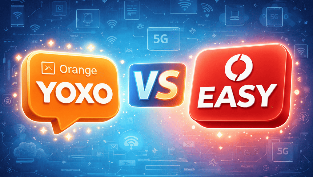 Pe piața telecomunicațiilor din România, cele mai recente oferte de abonamente 100% digitale, fără perioadă minimă contractuală, sunt reprezentate de serviciile Orange YOXO și Vodafone EASY