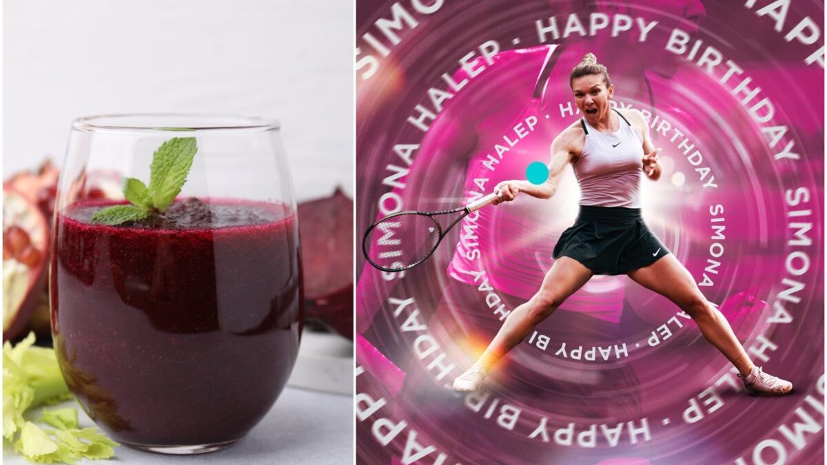 Secretul SIMONEI HALEP: Băutura MINUNE care o menține în formă la 34 de ani