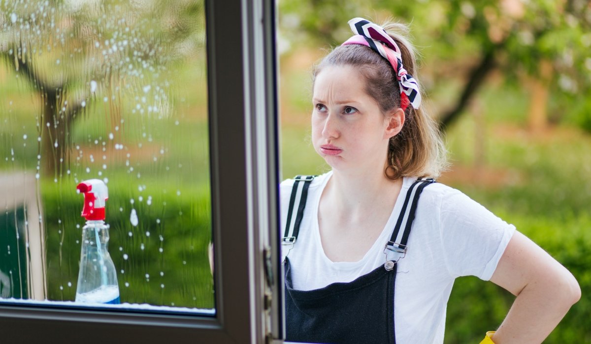 Soluție GENIALĂ pentru geamuri curate: Ploaia și praful, DATE AFARĂ din casă