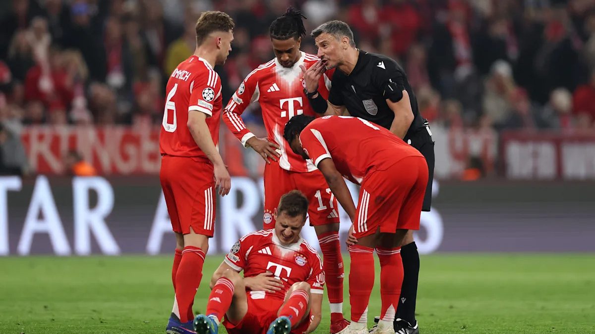 Stanišić, accidentat, părăsește terenul: Bayern, condus de Real Madrid