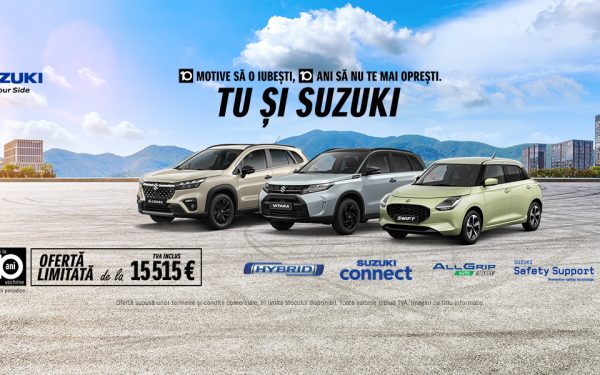 Zece motive să iubești un SUZUKI: 10 ani de drumuri alături de partenerul perfect!
