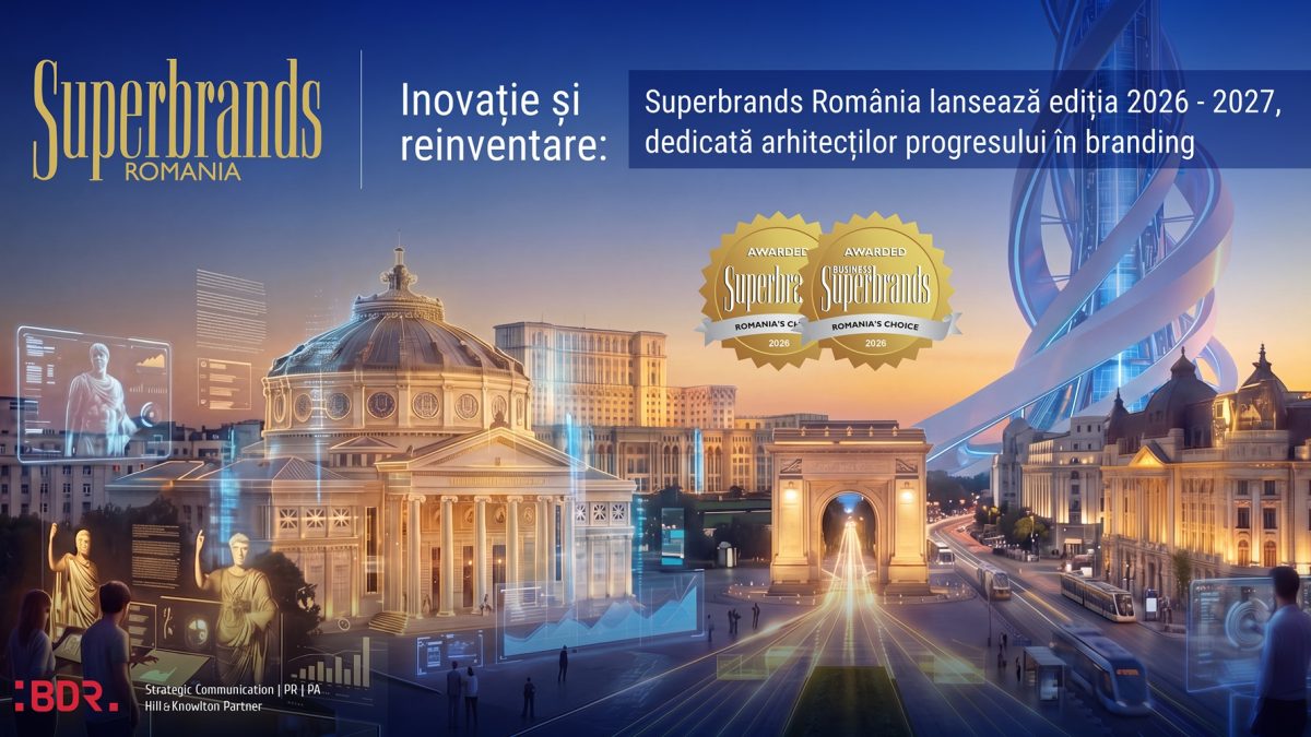 Superbrands România lansează ediția 2026-2027: Arhitecții progresului în branding