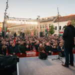 Az erdélyi magyarok üzenetét vitte el