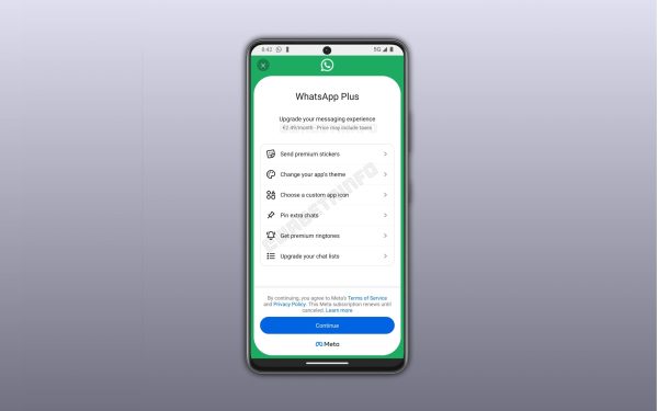 Whatsapp Plus testează abonamentul premium