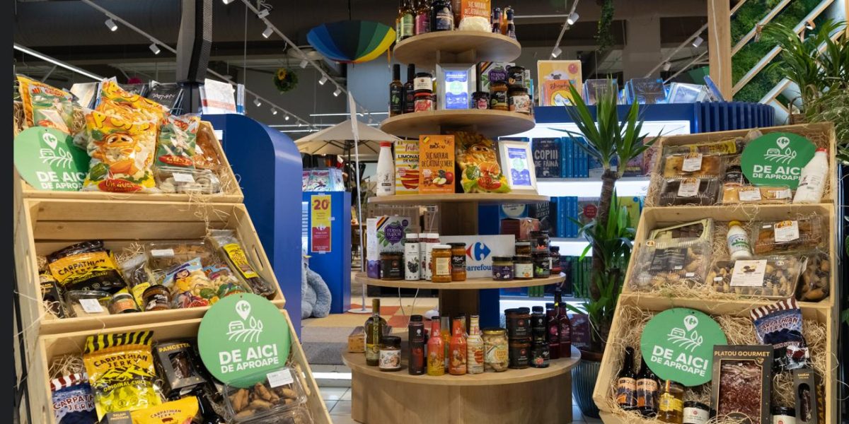 Carrefour România extinde programul „De aici de aproape” pentru micii producători locali în toate magazinele sale Lanțul de supermarketuri Carrefour România își propune să susțină producătorii locali prin extinderea programului „De aici de aproape”