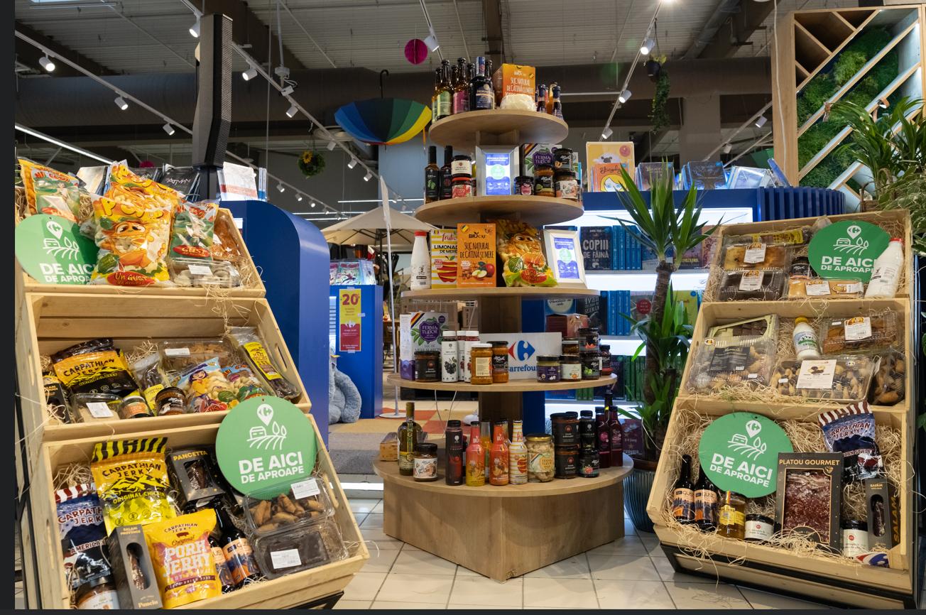 Carrefour România extinde programul „De aici de aproape” pentru micii producători locali în toate magazinele sale Lanțul de supermarketuri Carrefour România își propune să susțină producătorii locali prin extinderea programului „De aici de aproape”