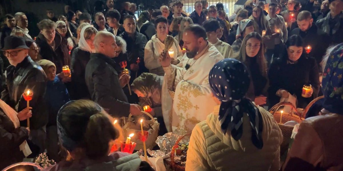 Peste o mie de români au sărbătorit Paștele la Bergamo: „Tradiția trebuie menținută”