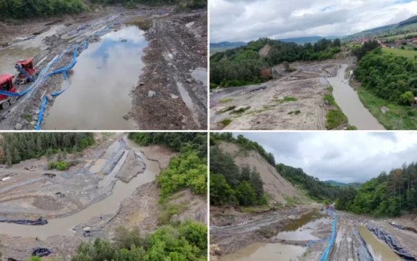 SALROM dă vina pe castori la Praid, ministrul: Refuză să-și asume