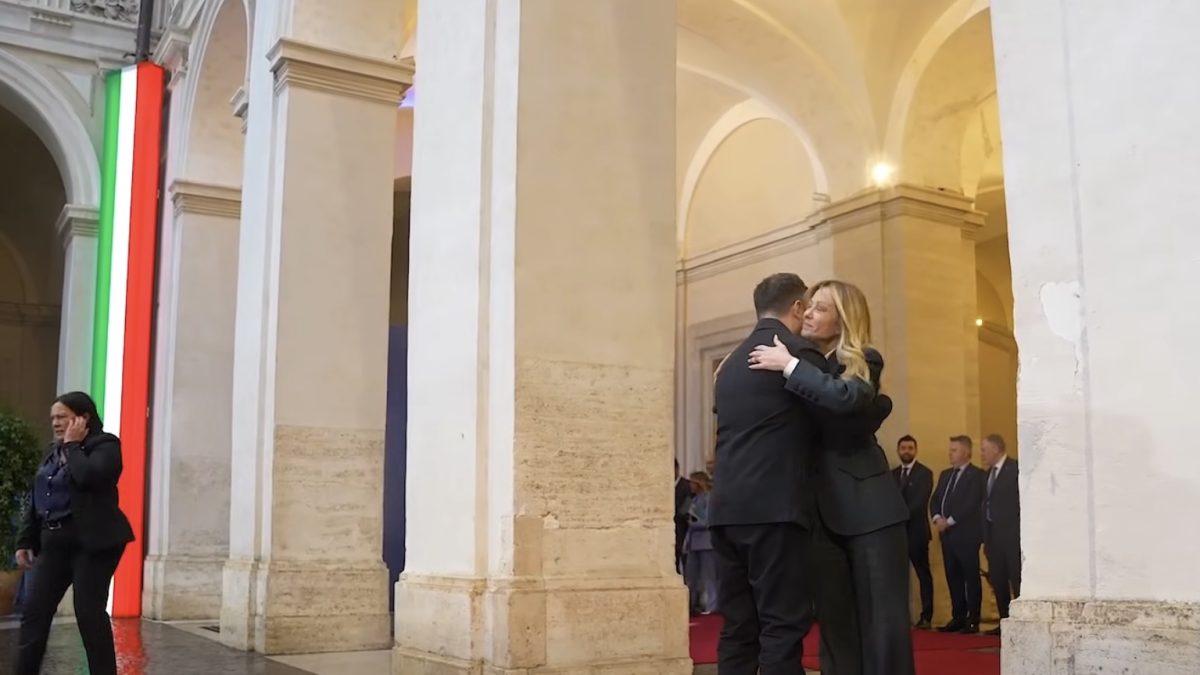 Zelenski, la întâlnire cu Meloni: Italia a ales Ucraina de la început