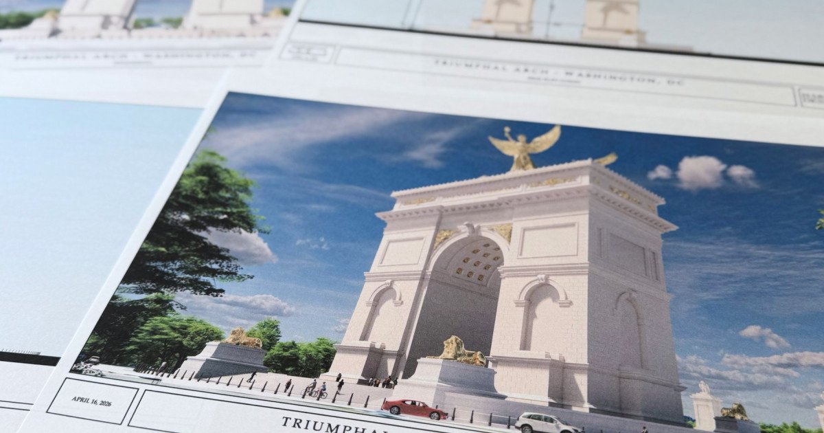 Arc de Trump: Monument uriaș la Washington, de trei ori mai înalt decât cel din București