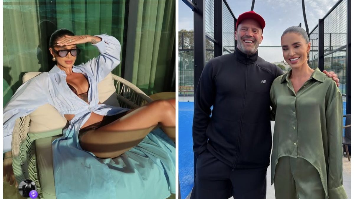 Adelina Pestrițu, poză de senzație cu celebrul actor Jason Statham: „Fără cuvinte”